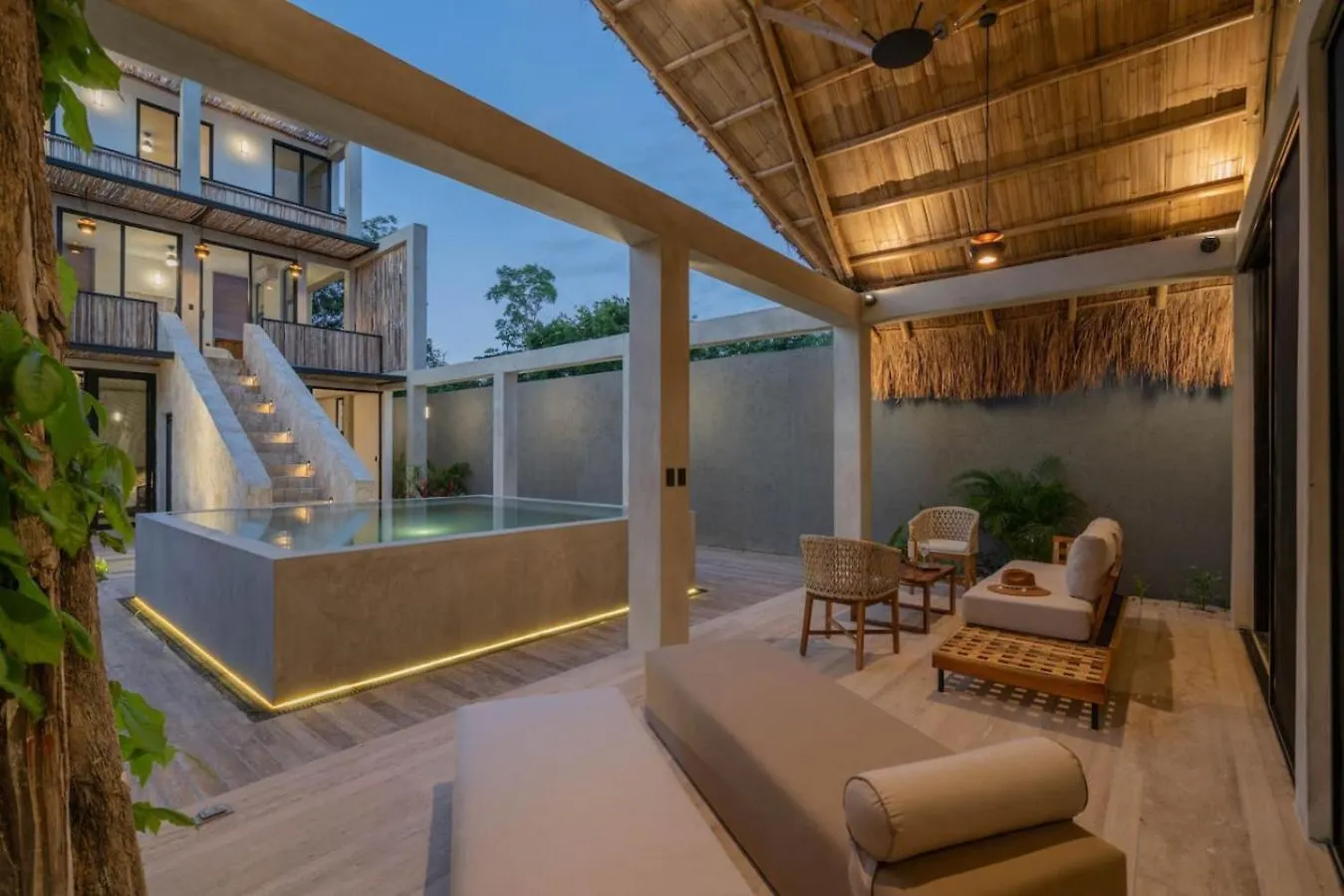 度假居 Luxury Villa Toh 5 With Private Pool 图卢姆