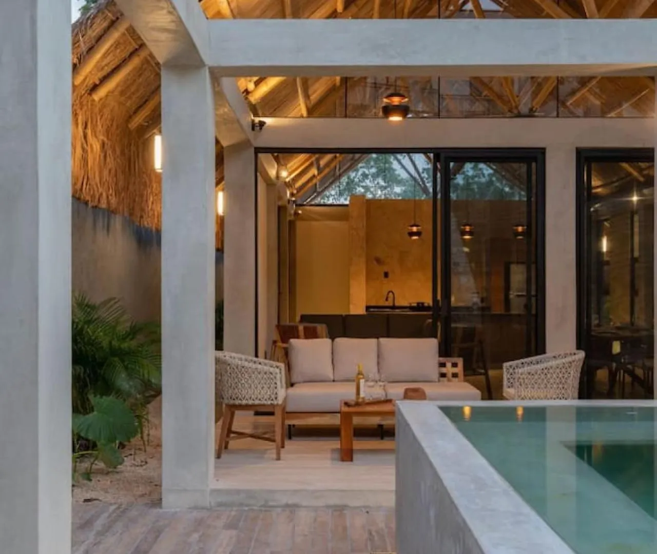 Luxury Villa Toh 5 With Private Pool 图卢姆 0*,  墨西哥
